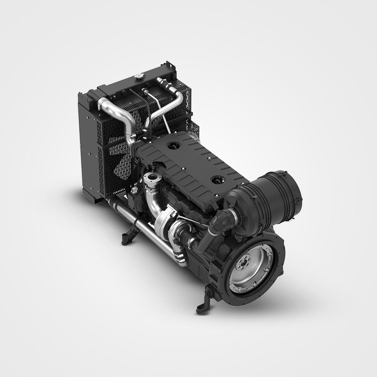 MOTOR BAUDOUIN 6M11 180KW/241HP 2200RPM - Imagen 4