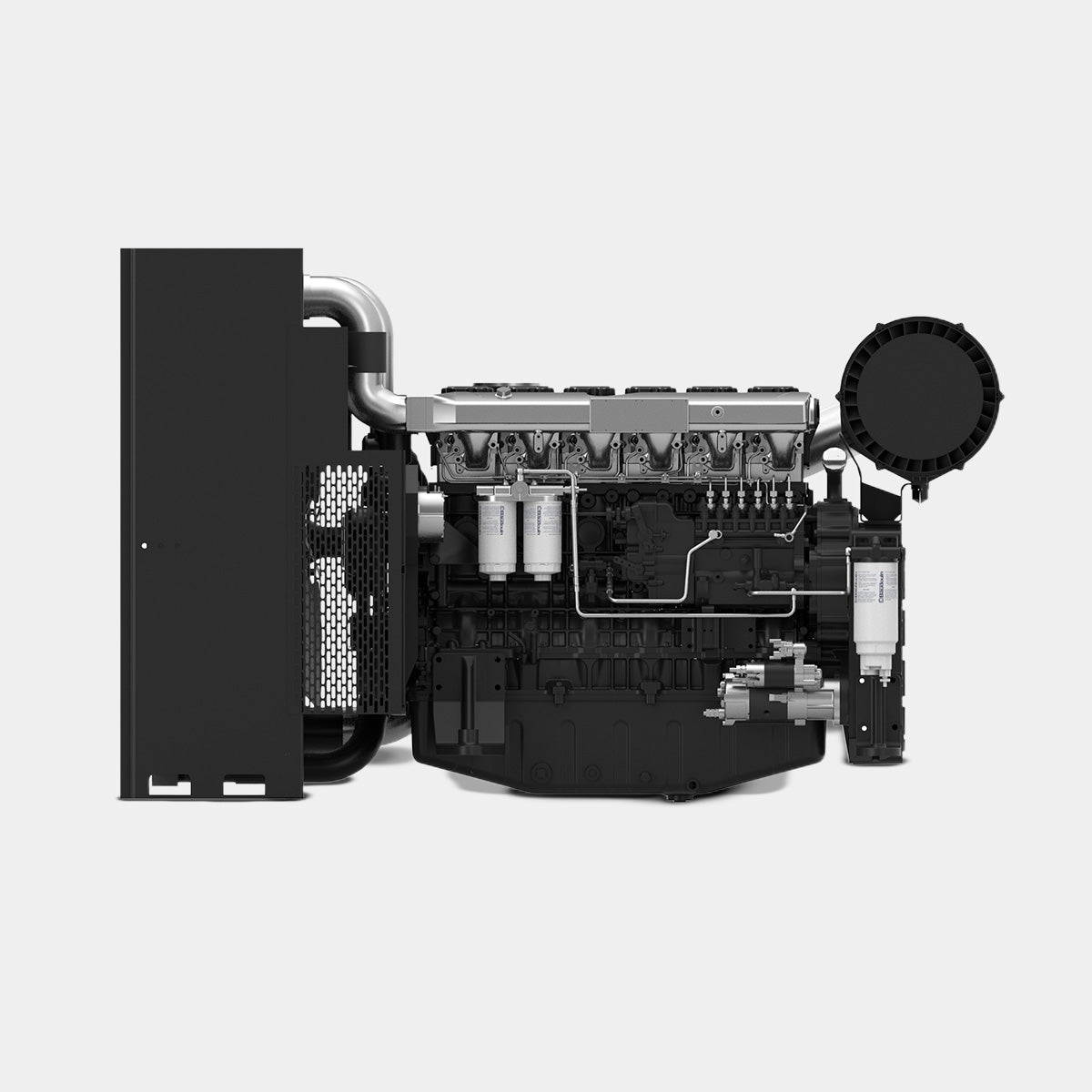 MOTOR BAUDOUIN 6M21 370KW/503HP - Imagen 2