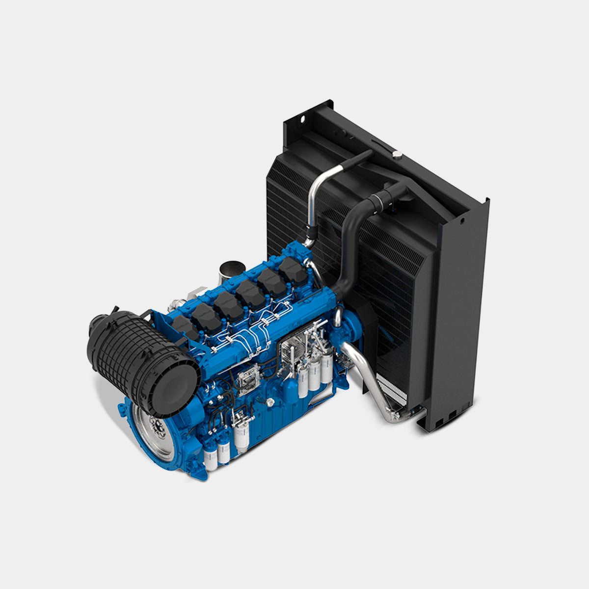 MOTOR BAUDOUIN 6M33 768HP 1800RPM - Imagen 3